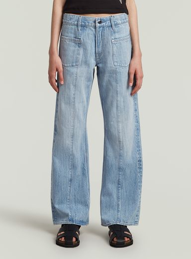 Jeans Judee Loose Utility para niña